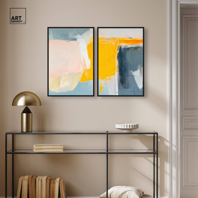 Skyward Radiance II Canvas Set of 2 by Art Remedy