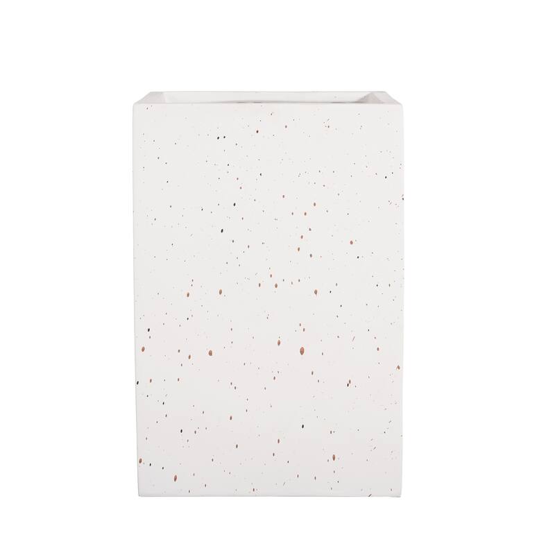 MGO Handmade Rectangle Planter Box, 20''H, White