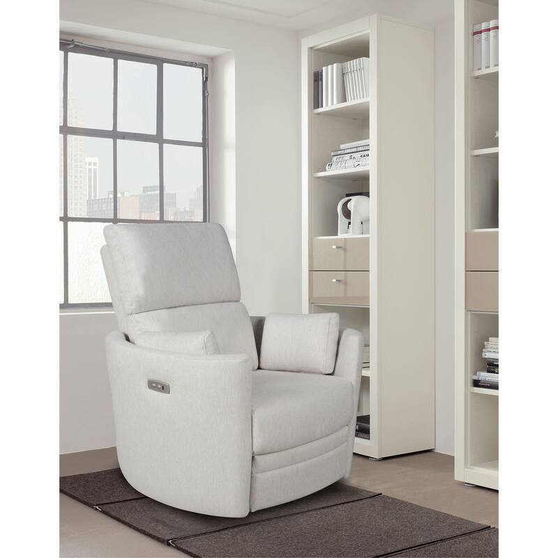 Compass Upholstered Power Swivel Glider