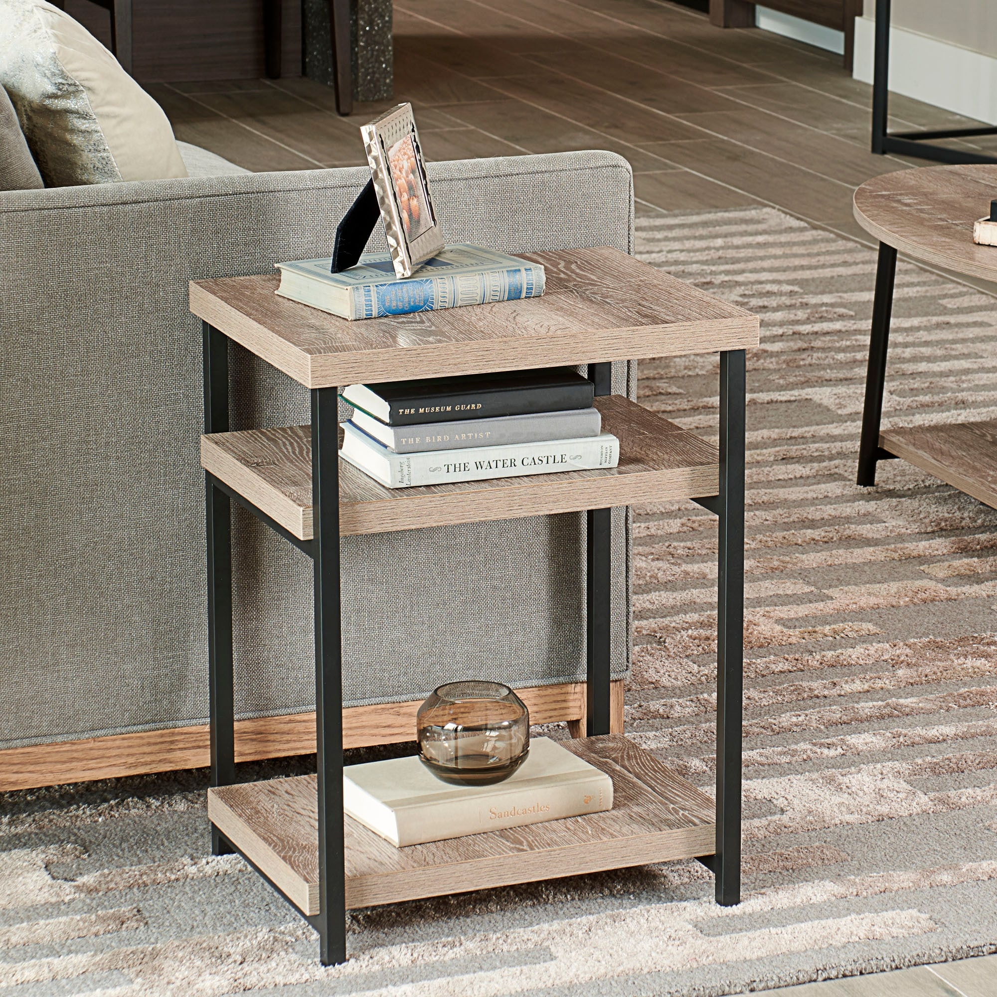 Household essentials square end best sale table