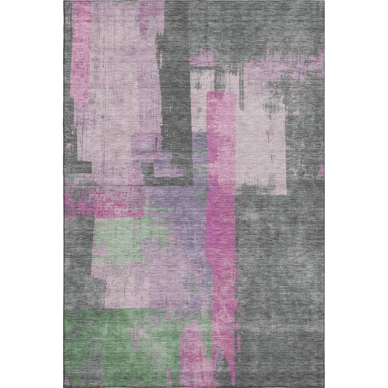 Premium Washable Super Soft Abstract Contemporary Mayfield Rug