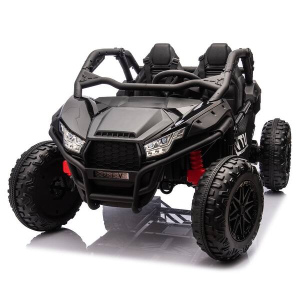 slide 2 of 60, 24V Ride-On UTV with Remote, Bluetooth, MP3, and 400W Motor for Kids
