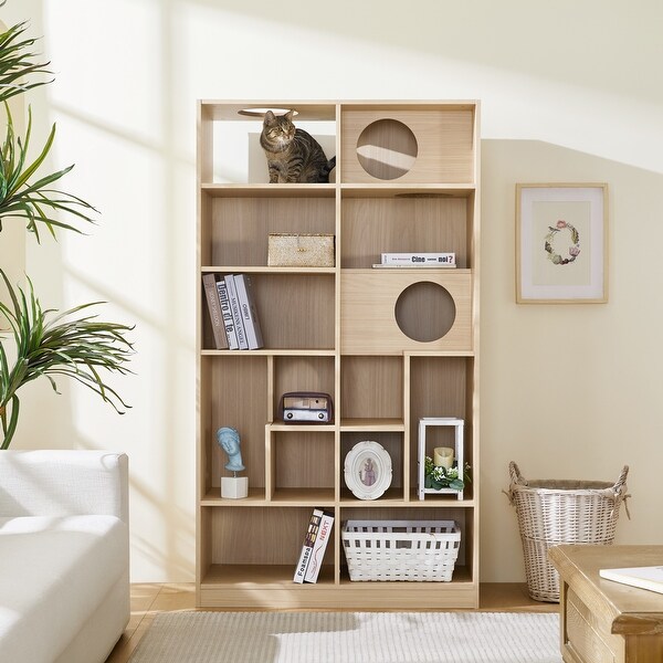 P*】様 猫家具　CAVE SHELF NY& Amazon.com : SHENGOCASE Solid Wood Wall Mounted Carpet