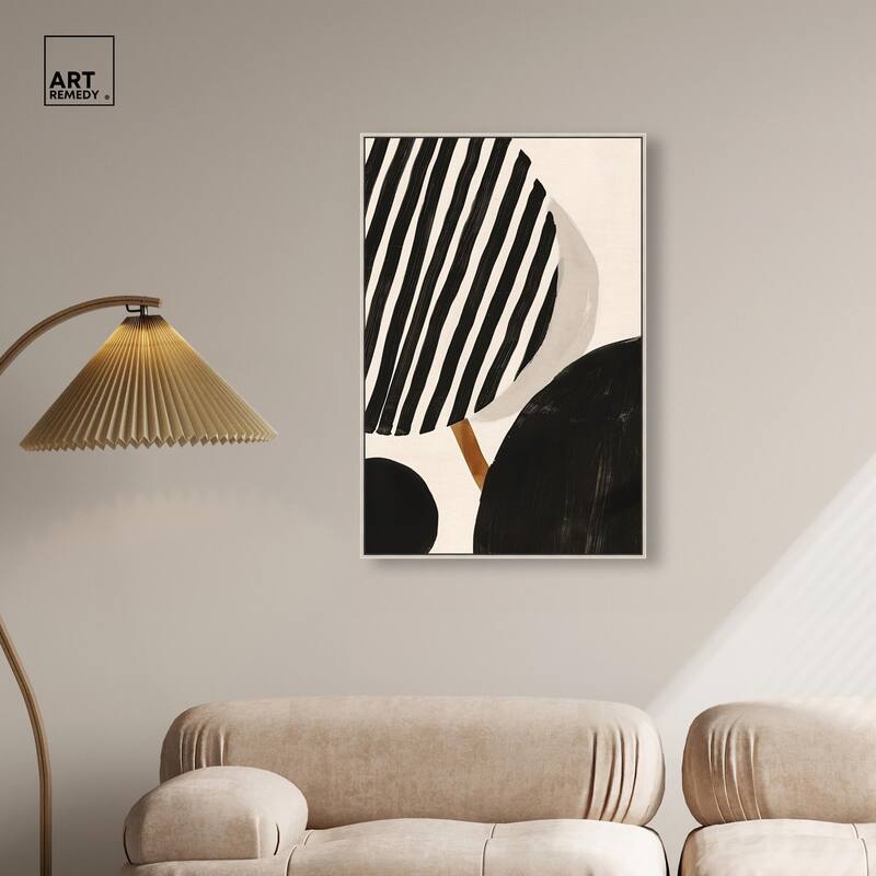 Linear Contempo Canvas by Art Remedy