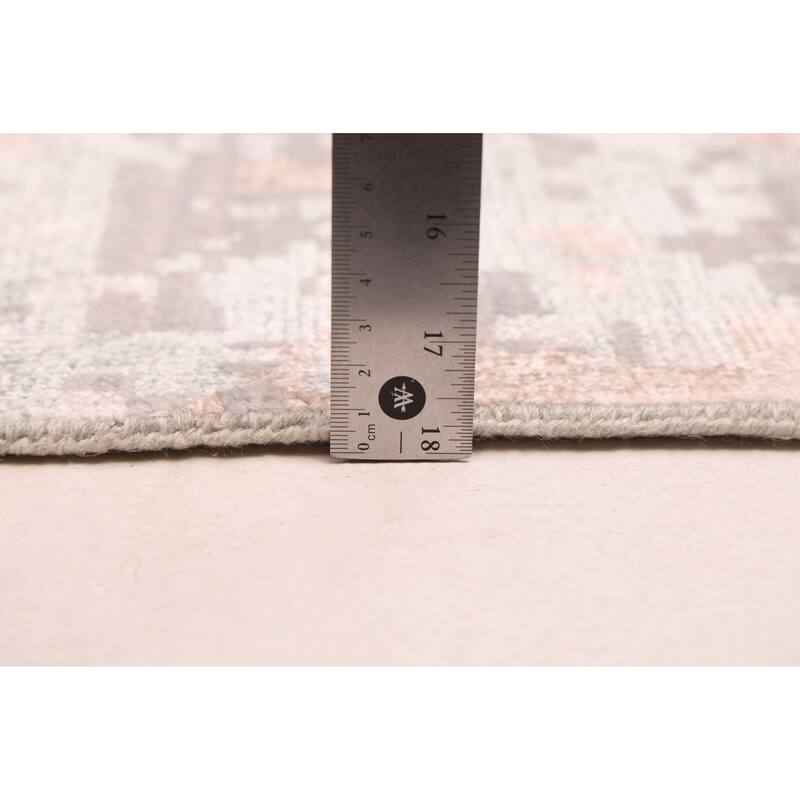 ECARPETGALLERY Hand-knotted Legacy Grey Silk, Wool Rug - 7'11 x 9'10