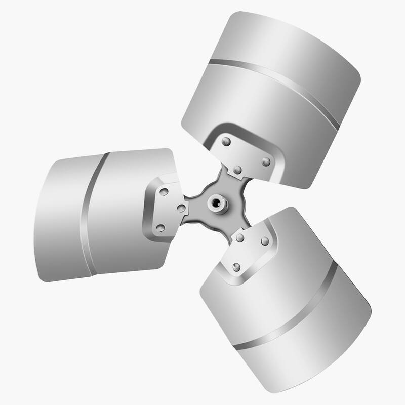 16 inch Shutter Exhaust Fan, Wall Mounted Attic Vent Fan with Programming Variable Speed Temperature Control, 2900 CFM, EC Motor