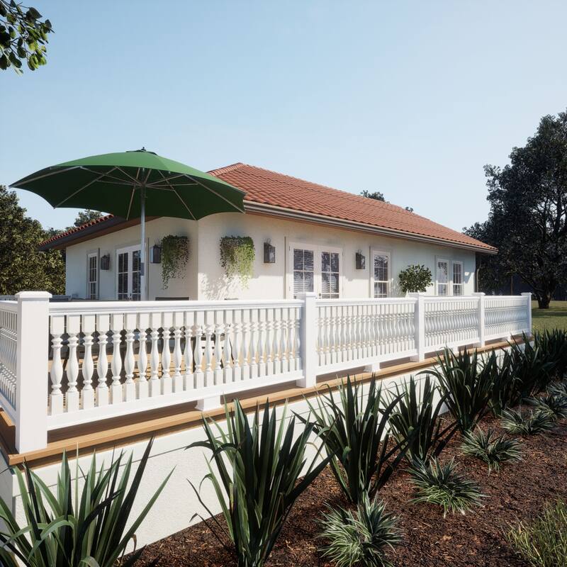 Endurathane 500 Series Bottom Rail, Factory Primed Polyurethane