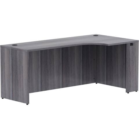 Lorell Espresso Laminate Right Corner Credenza