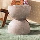preview thumbnail 45 of 58, Glitzhome 18"H Modern MGO Faux Terrazzo Planter Stand Garden Stool