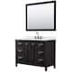 Option Dark Espresso / Giotto Quartz Top / Matte Black