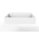 preview thumbnail 146 of 175, Juniper Stone Solid Surface Wall-mounted Vessel Sink