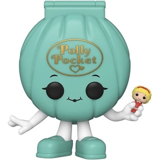Figurine Funko Pop! Polly Pocket – Coquille Fleur Rose – Vinyle 9,5 Cm, Cadeau Collector