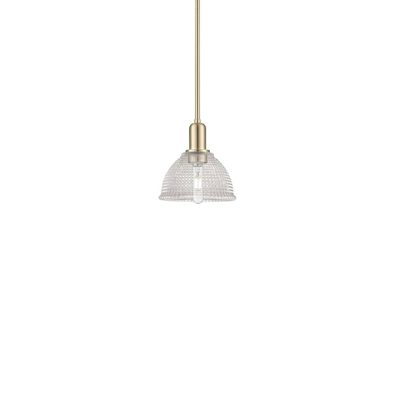 Innovations Lighting 716-1S-9-8 Arietta Pendant Arietta 8" Wide Mini - Champagne Bronze / Clear