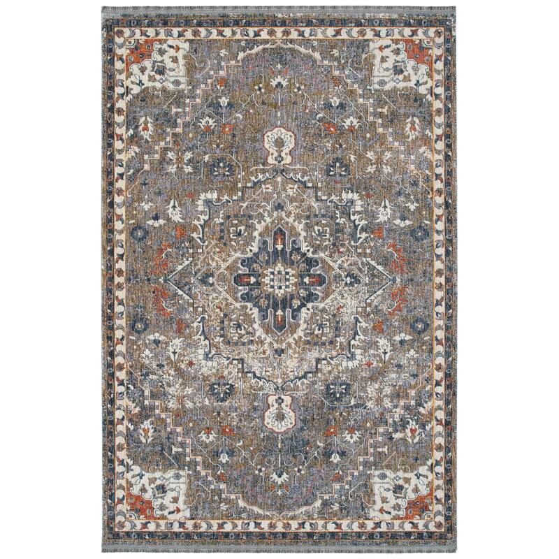 Artundra Lavender Machine Made Flatweave Indoor Are Rug - 7'10" x 10'3"