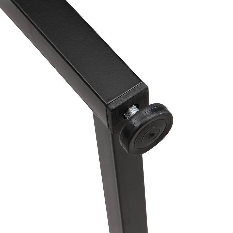 Modern 7-Piece Dining Table Set with Faux Marble Compact, 55 Inch Kitchen Table Set for 6