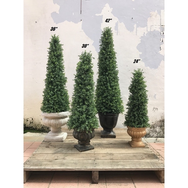 Decorative Boxwood Topiary. Opens flyout.