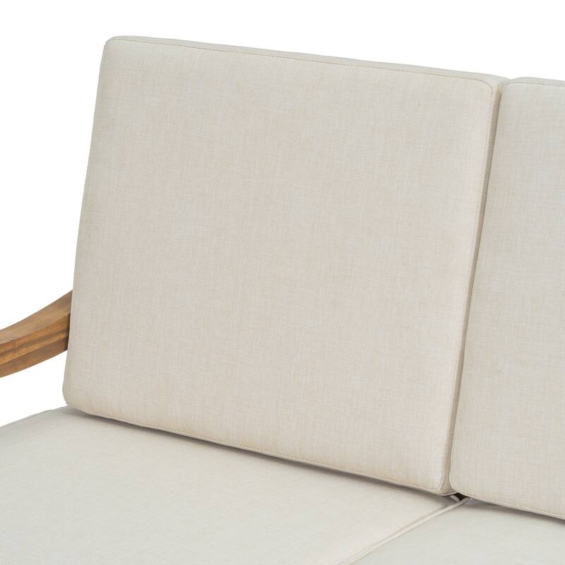 Christopher Knight Home - Harper Acacia Wood Outdoor Sofa Set