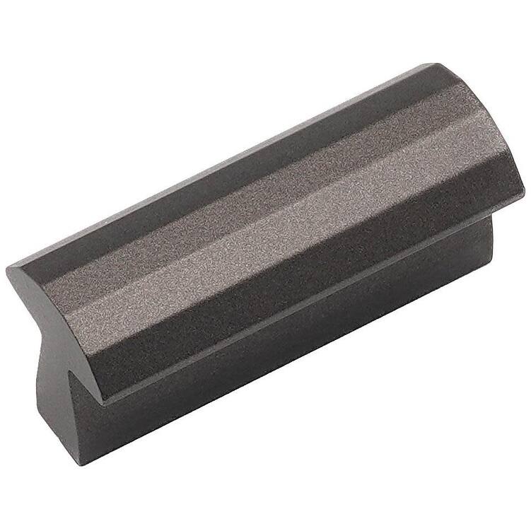 Alno A3002-1 Symmetry 1" Center to Center Faceted Linear Flush - Espresso
