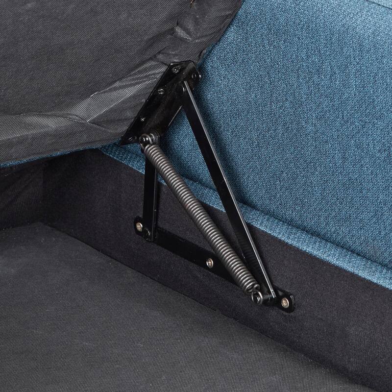 Parker Convertible Sofa with Right Facing Storage Chaise by iNSPIRE Q Modern