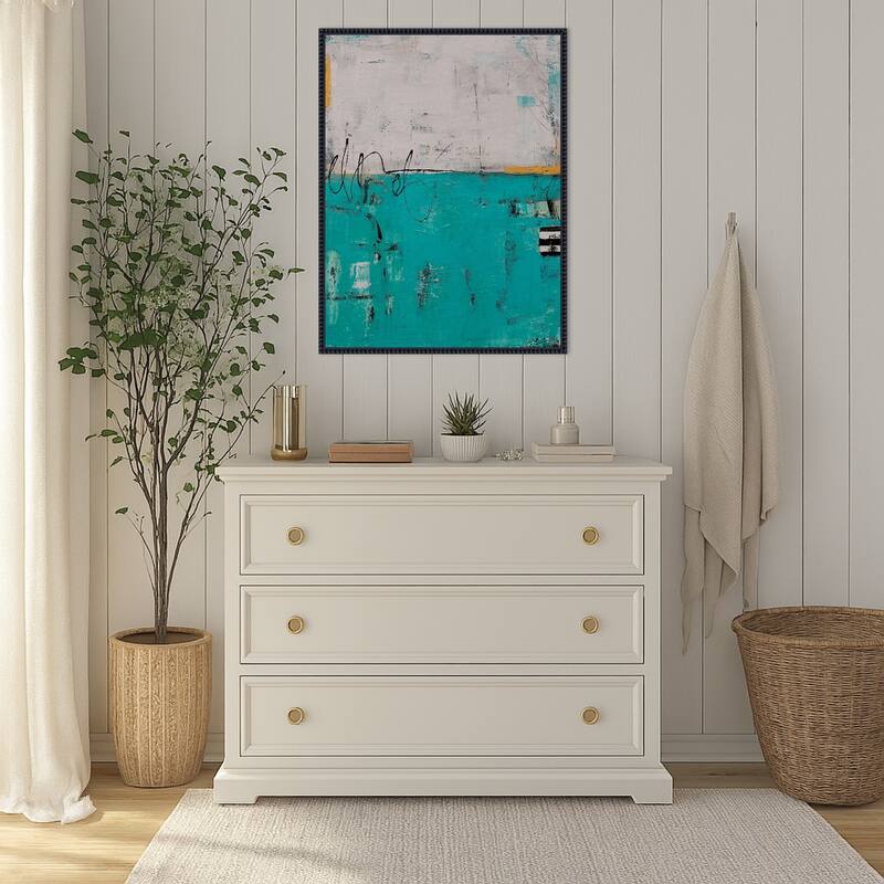 Urban Harmony by Erin Ashley Framed Canvas Wall Art Print