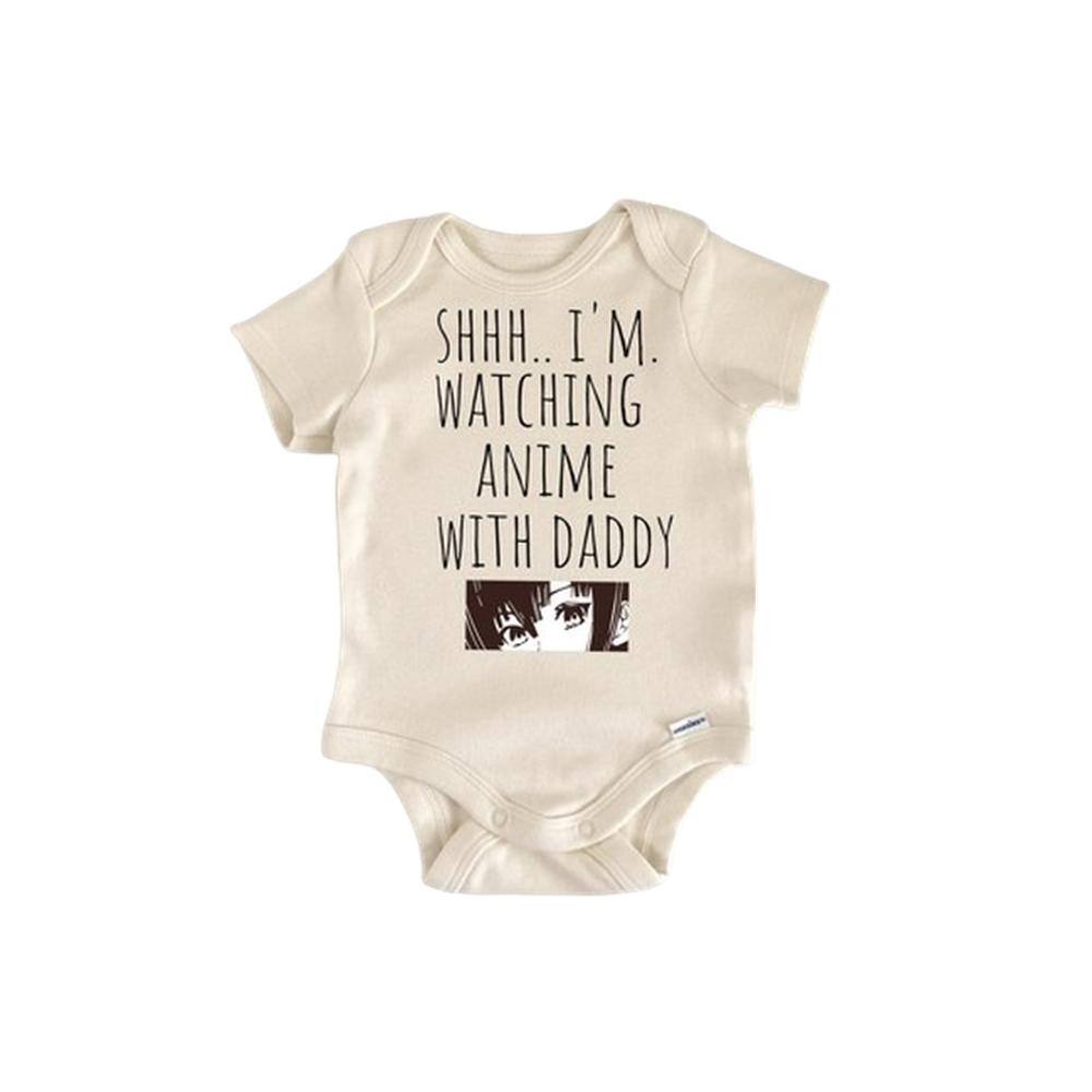 Anime Cartoon - Baby Boy Girl Clothes Infant Bodysuit Funny Cute Newborn