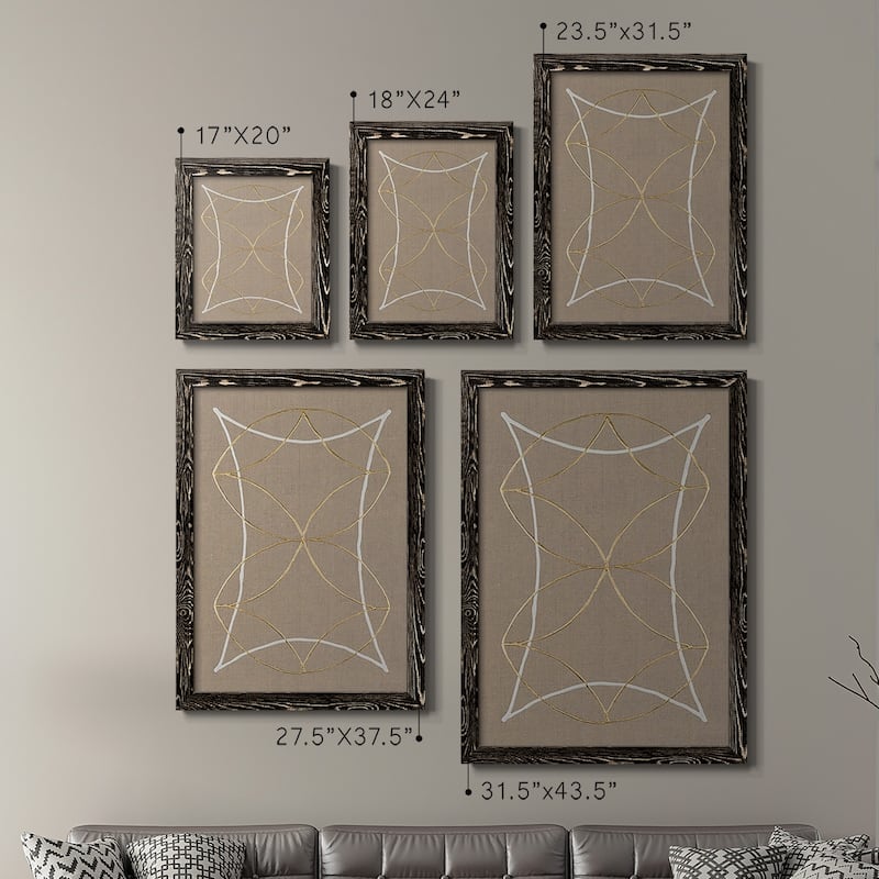 Hyperbola I-Premium Framed Canvas - Ready to Hang - Bed Bath & Beyond ...
