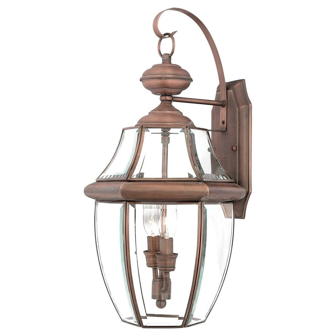 Quoizel Newbury 2-Light 11" Outdoor Wall Lantern