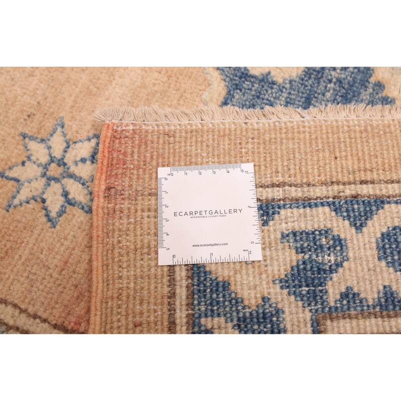 ECARPETGALLERY Hand-knotted Finest Ghazni Tan Wool Rug - 9'10 x 13'5