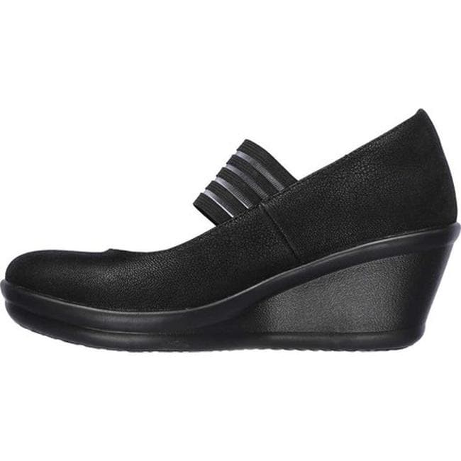 skechers parallel space odyssey women's wedges