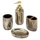preview thumbnail 1 of 1, Nicole Miller Harper 4-Piece Bath Accessory Set - Bath Acc 4pc Set - TM, TB, SD, LP