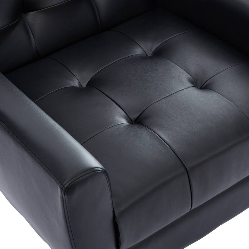 Set of 2 Tufted Upholstered Accent Armchair