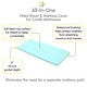 preview thumbnail 37 of 38, BreathableBaby All-in-One Fitted Sheet & Waterproof Cover for 36" x 18" Cradle Mattress (2-Pack)