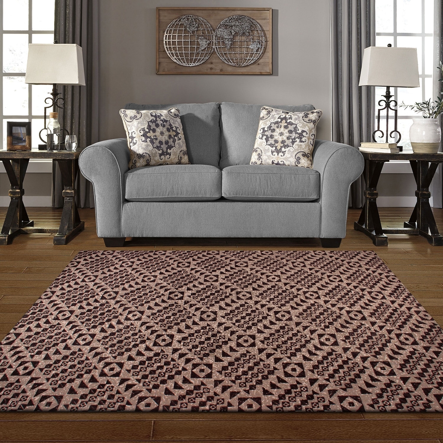 Superior Acadia Geometric Southwestern Area Rug Collection