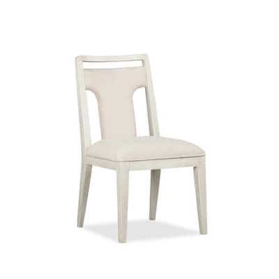 Magnussen Home Lorelei Misty Cloud Upholstered Side Chair Two Pack - 20''W x 23.63''D x 36''H
