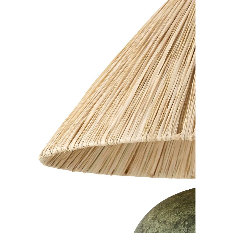 Livabliss Otahu Traditional Accent Table Lamp - 20"H x 17"W x 17"D