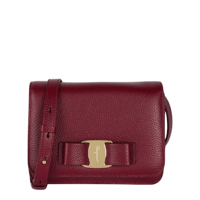 Ferragamo Vara Bow Crossbody Bag