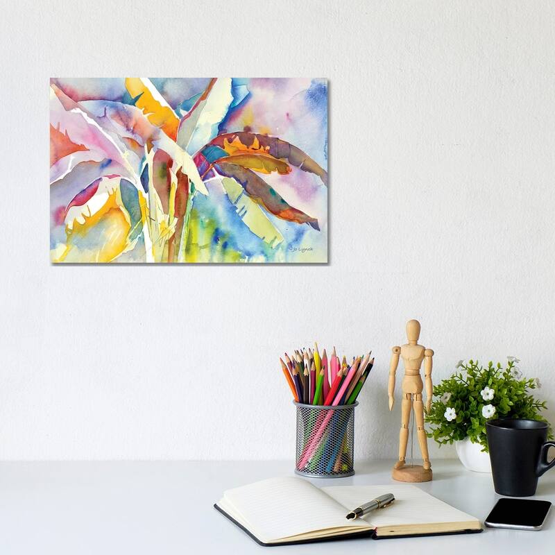 iCanvas "Banana Palm Plant" by Jo Lynch Canvas Print - 8x12x0.75