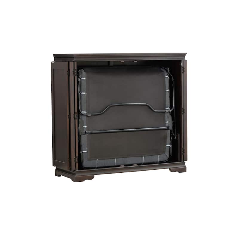 San Sebastian Cabinet Murphy Bed with Sealy Gel Memory Foam Mattress