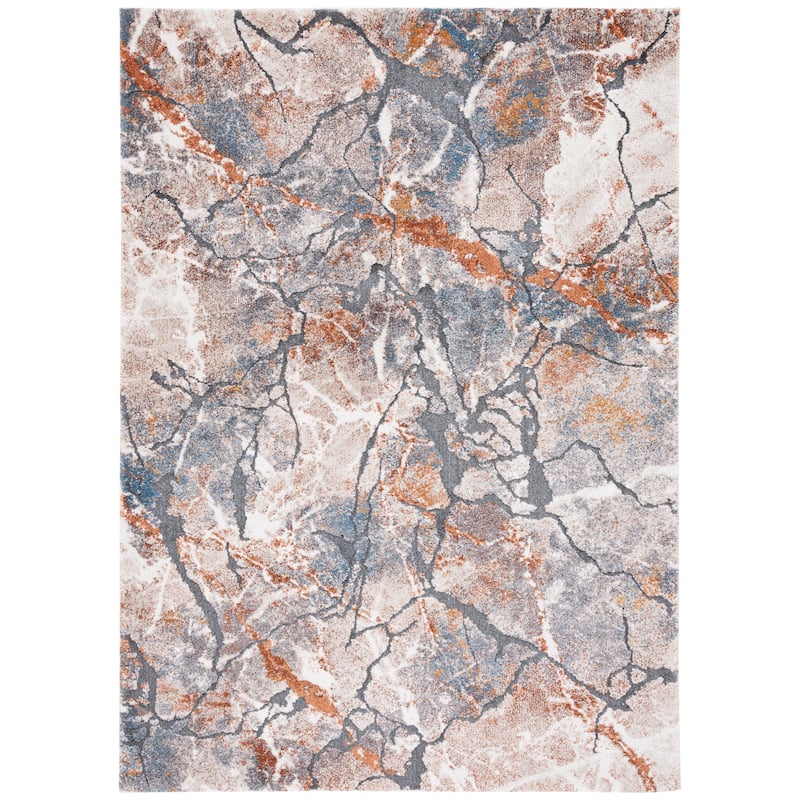 SAFAVIEH Cyrus Shag Gretje Modern Abstract Rug