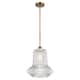 Option Brushed Brass / Clear Spiral Fluted
