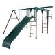 preview thumbnail 4 of 23, Lifetime Monkey Bar Adventure Swing Set (Earthtone)