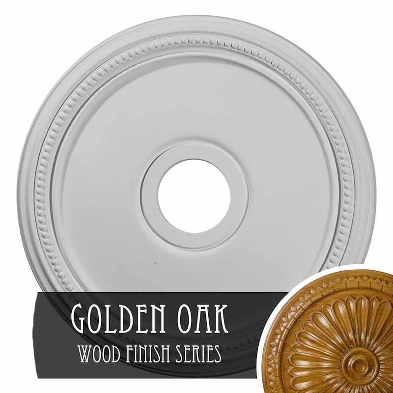 18"OD x 3 5/8"ID x 1 1/8"P Diane Ceiling Medallion