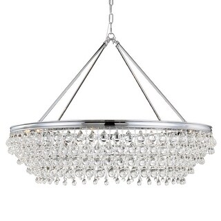 Crystorama Collection Polished Chrome Chandelier
