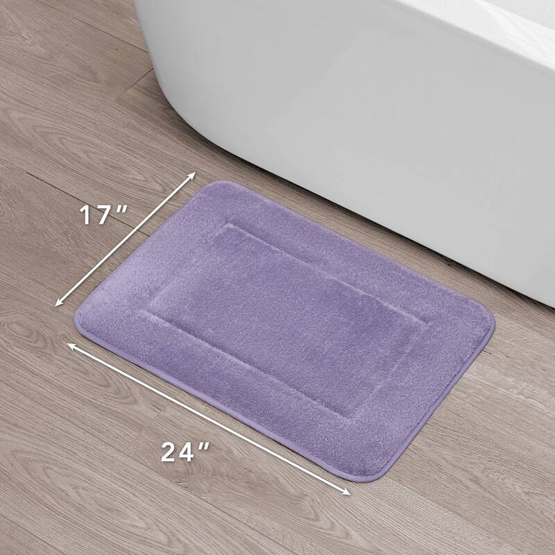 Oliver Brown Terry Memory Foam Bath Mat