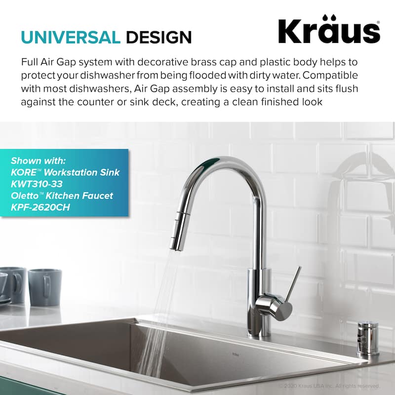 KRAUS Dishwasher Air Gap
