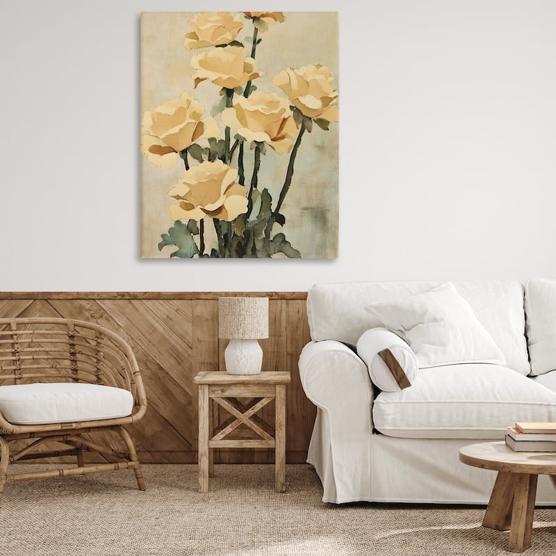 Stupell Vintage Roses Bundle Canvas Wall Art Design By Franklyn Gregory