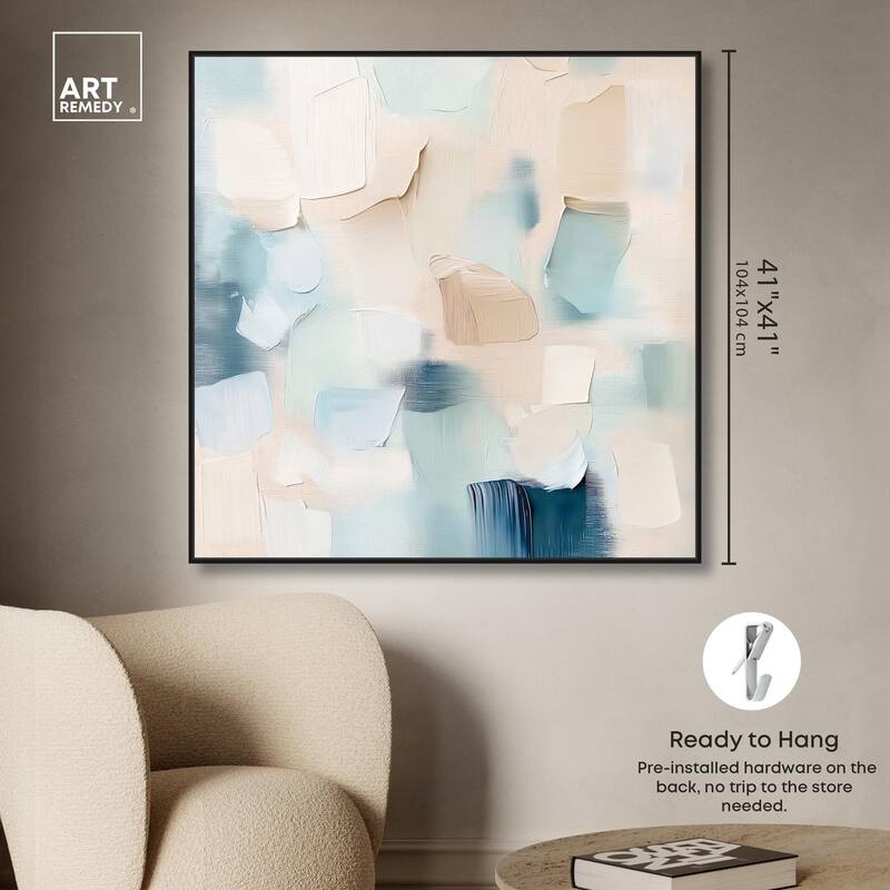 Celadon Haze II Canvas by Art Remedy