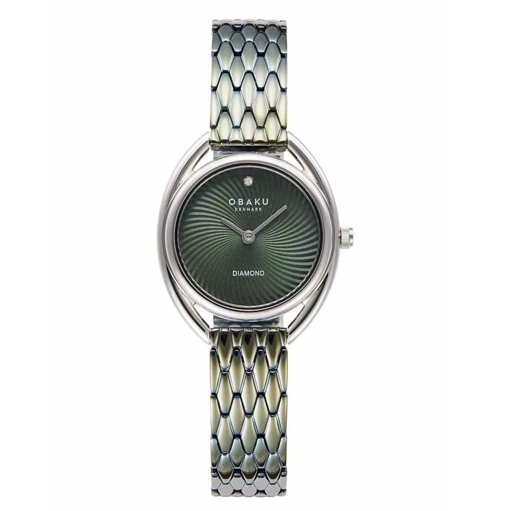 Obaku Women's Juvel Green Dial Watch - V286LXCESE - One Size