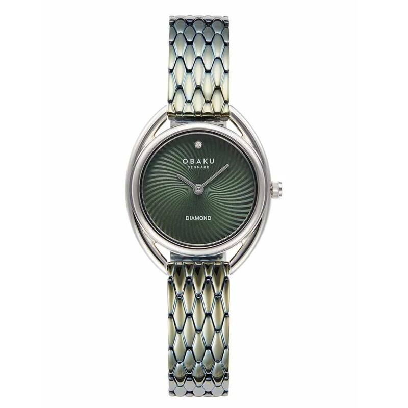 Obaku Women's Juvel Green Dial Watch - V286LXCESE - One Size