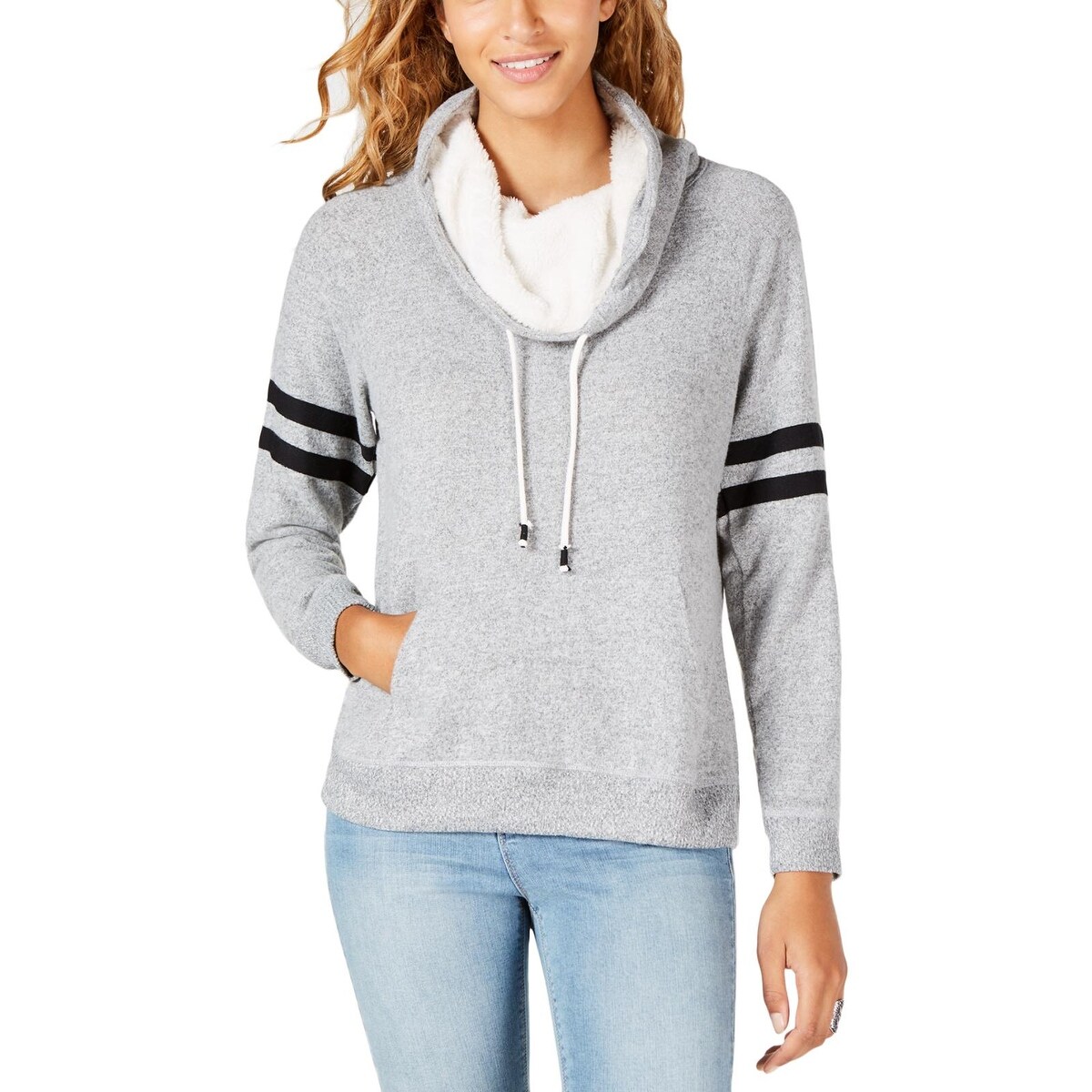sherpa lined sweater